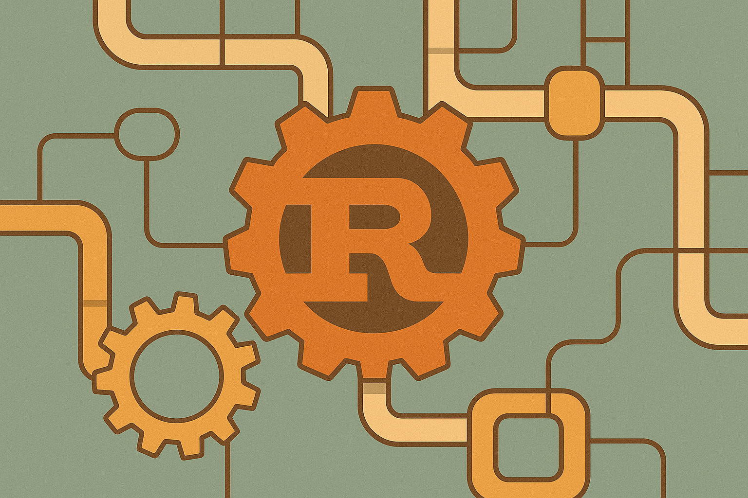 Image showing the Rust logo
